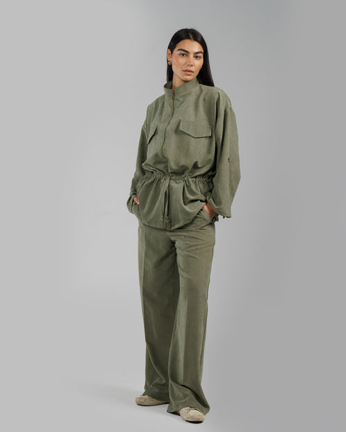 Butter Set in Olive