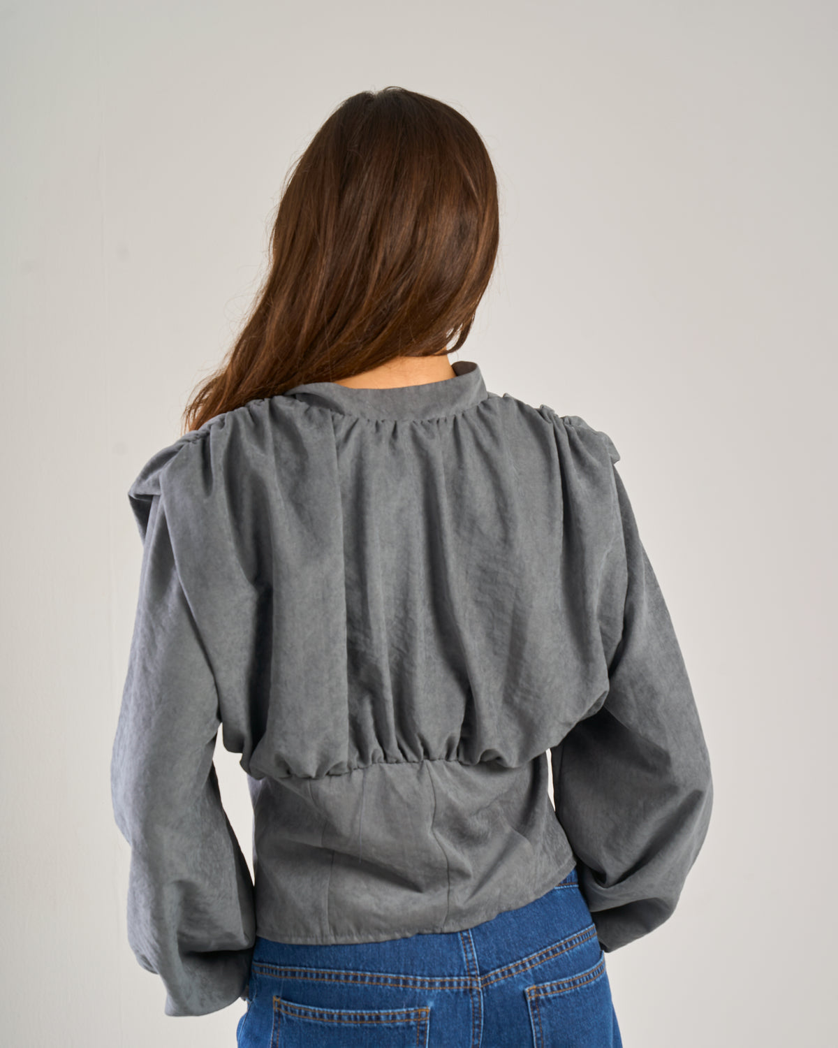 The Dream Top in Grey