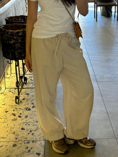 Balloon Linen Pants