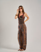 Striped Balloon Pants