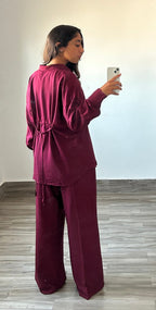 Burgundy Shirt