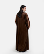 Lace Kaftan in Brown