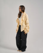 Multi Elastic Cardigan