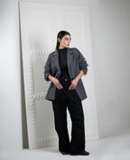 Chunky Blazer in Grey