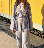 Denim Linen Set