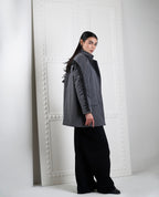 Chunky Blazer in Grey
