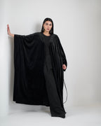 Tassels Kaftan in Black