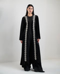Velvet Braided Kaftan