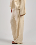 The Cream Feather Pants