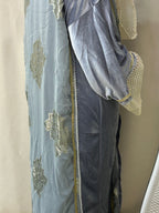 Grey Velvet Kaftan