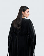 Tassels Kaftan in Black