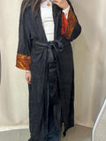 Black x Orange Kaftan