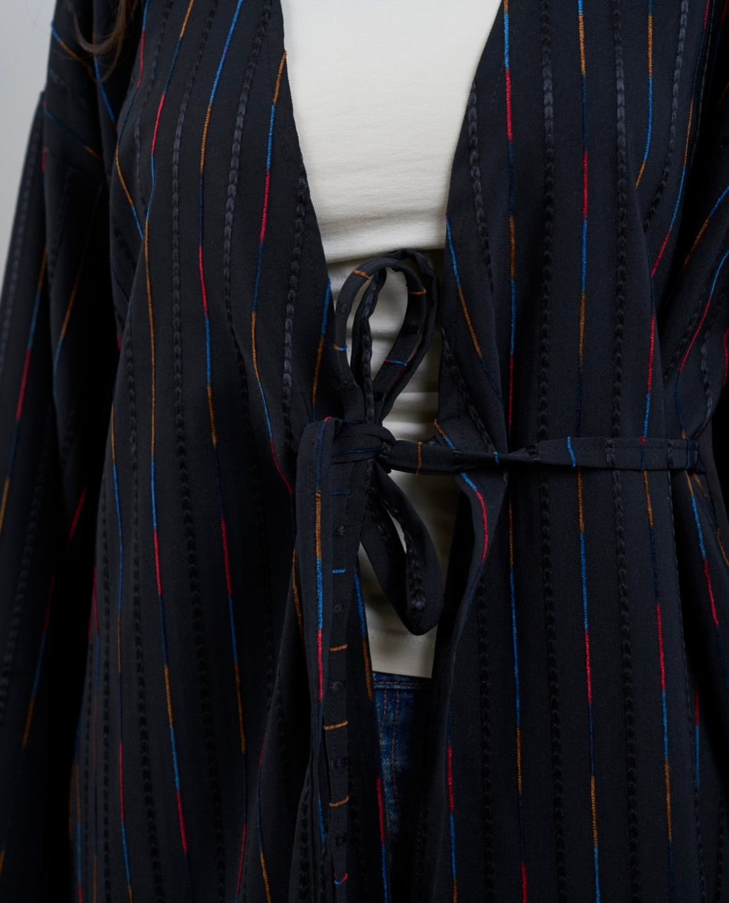 Colored Stitched Kaftan