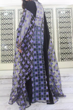 Butterfly Lilac Abaya Kaftan
