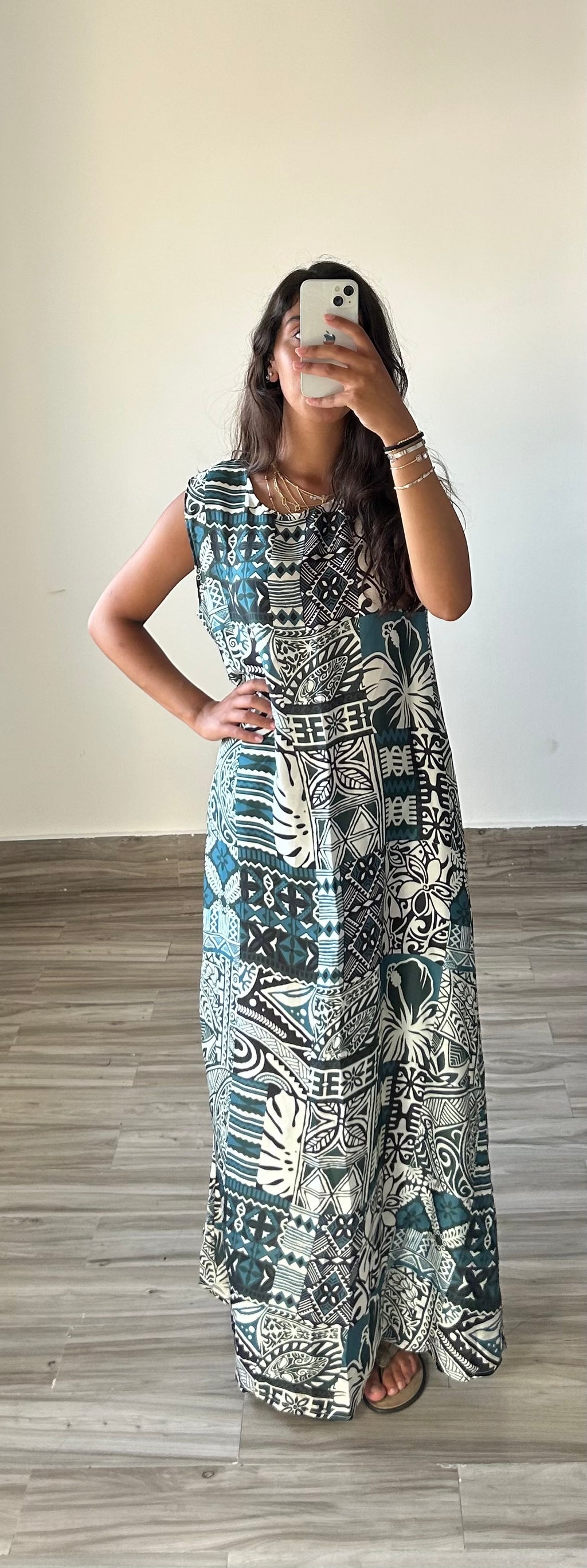 Silk Green Dress