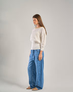 The White Tricot Top