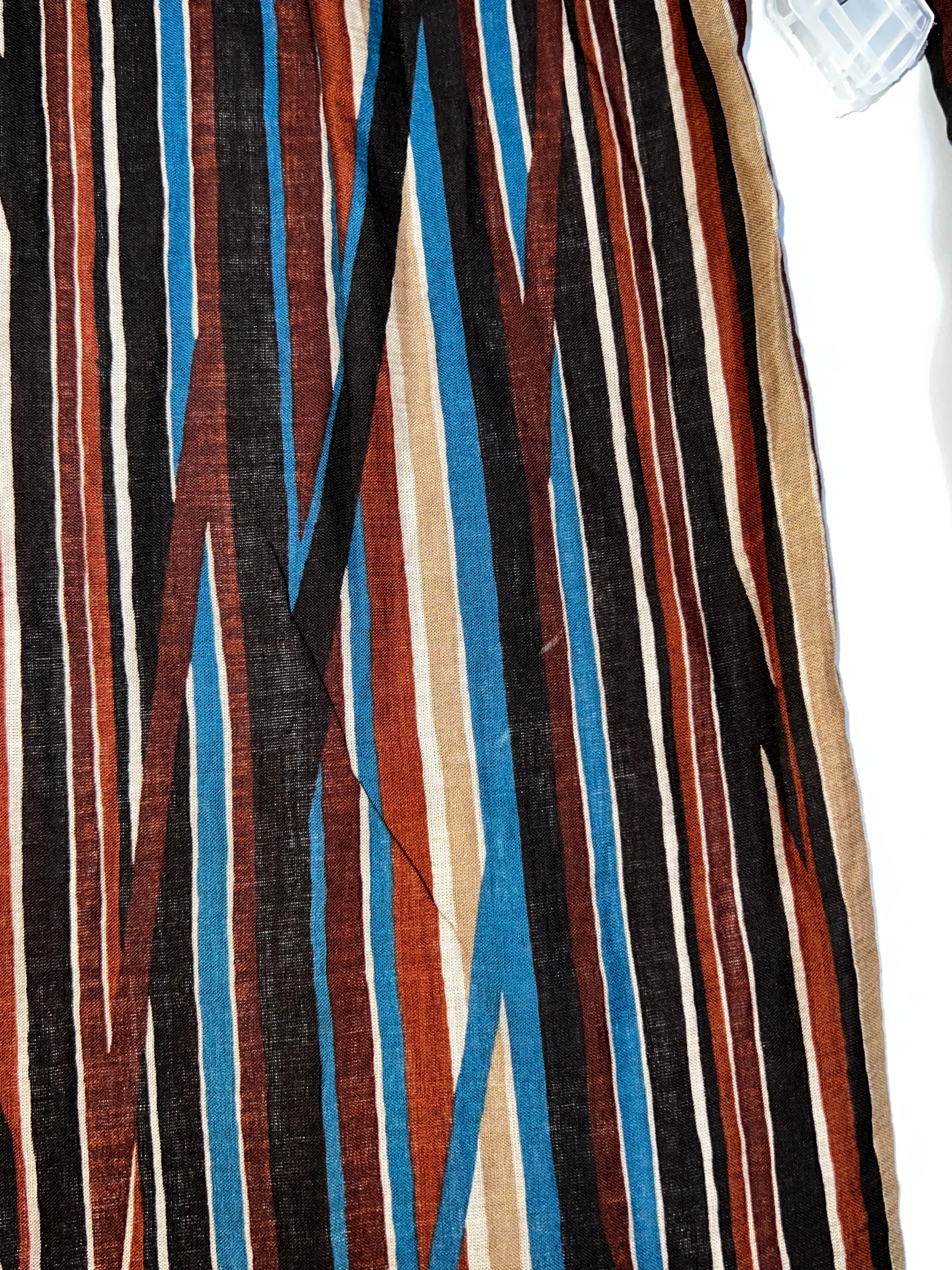 Striped Balloon Pants (With Defect)