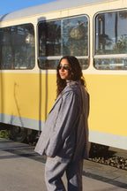 Denim Linen Set