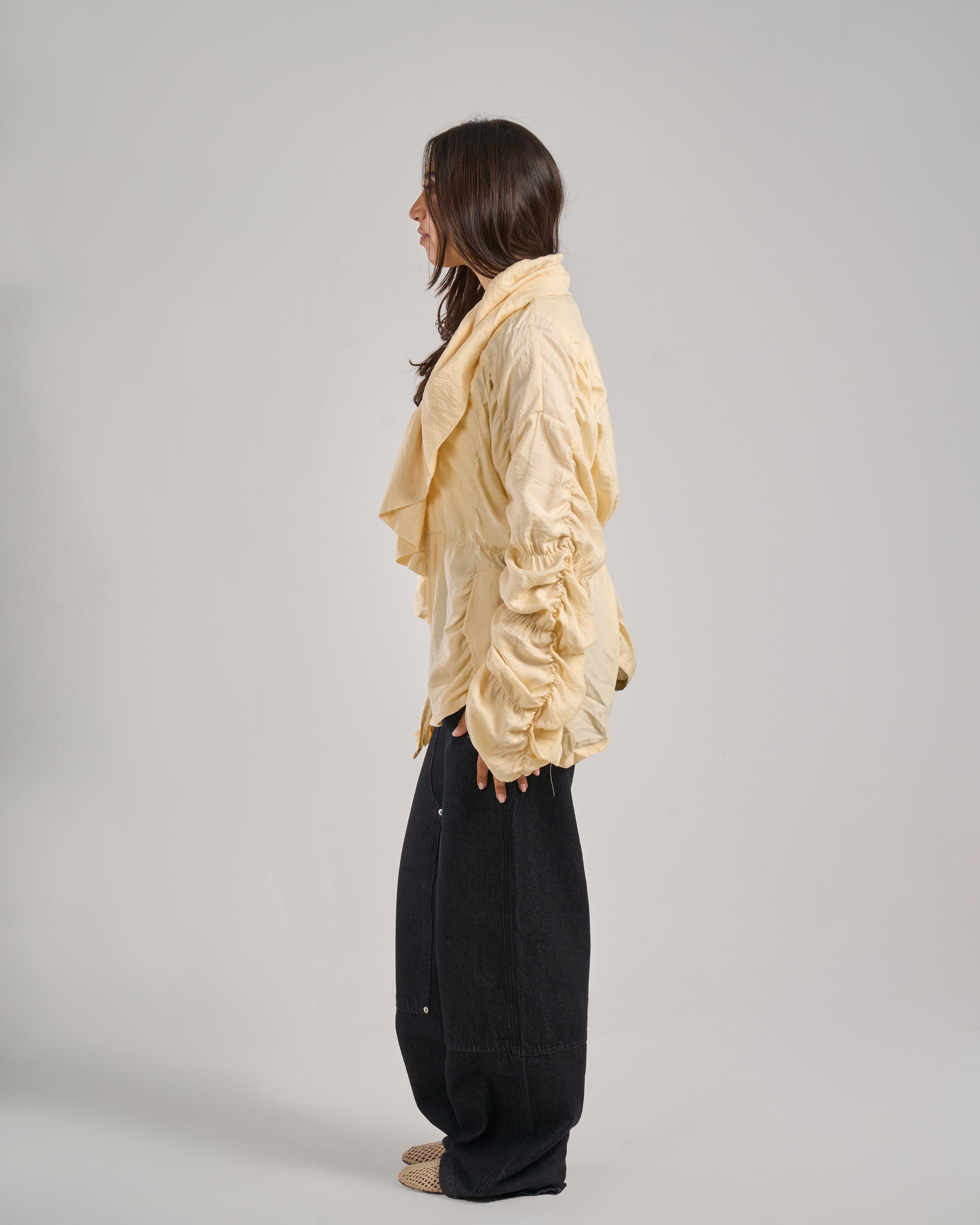 Multi Elastic Cardigan