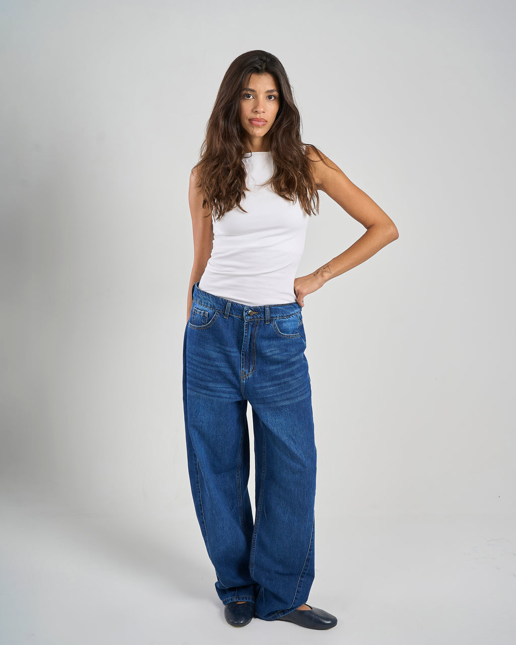 The Balloon Denim - Dark Blue