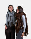 Layer Scarf in Brown