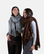 Layer Scarf in Grey
