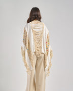 Macramé Short Cardigan