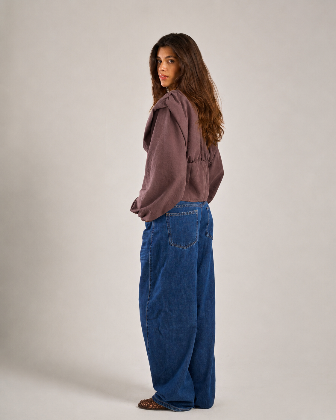 The Dream Top in Brown
