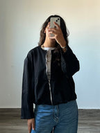 Black Bomber Jacket