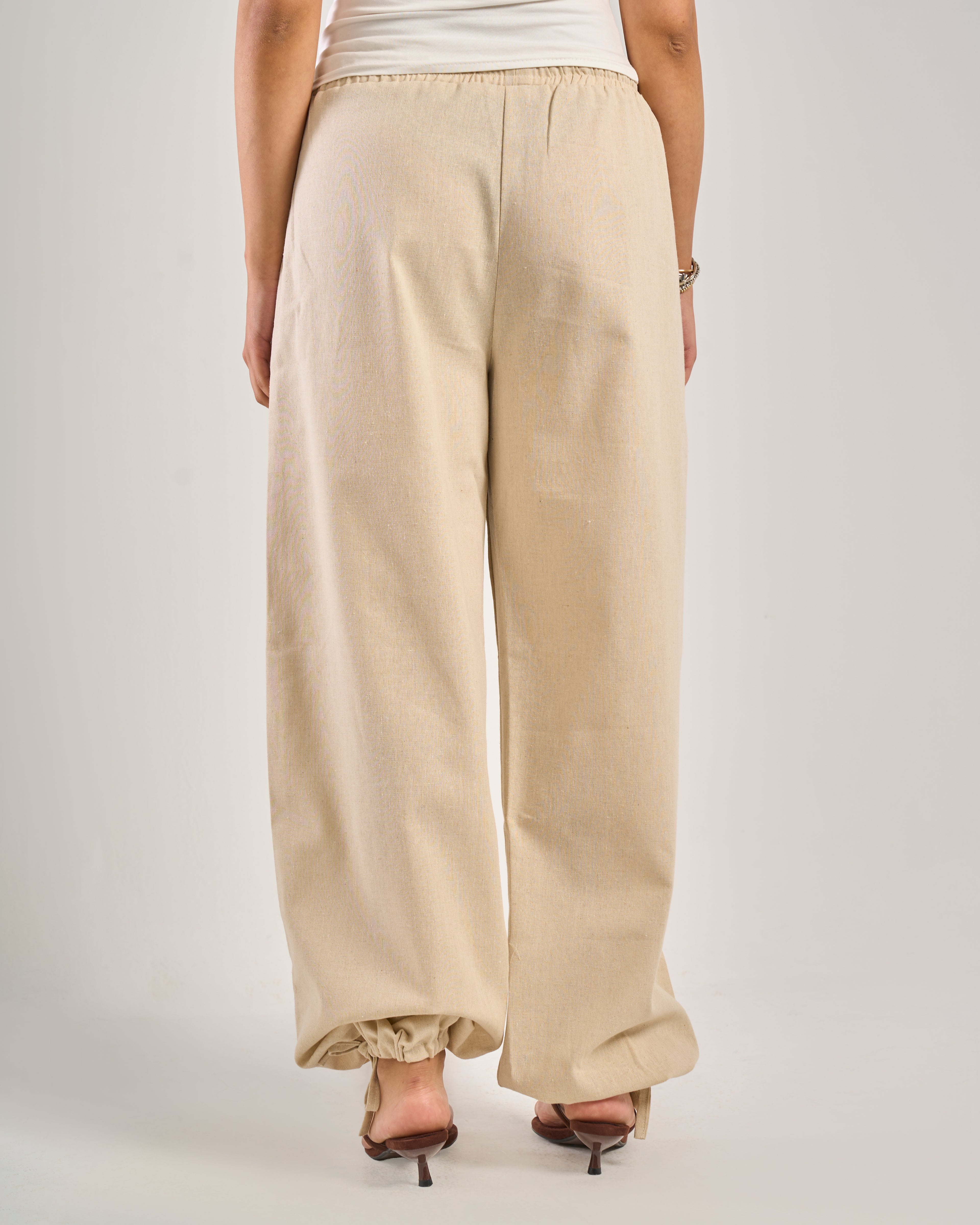 Balloon Linen Pants