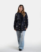 Stars & Moons Cardigan in Black