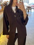 Brown Button Set