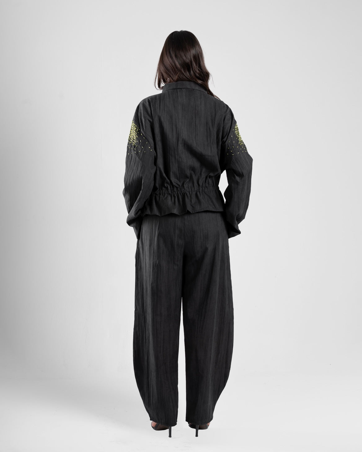 The Beaded Balloon Set in Black