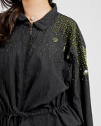 The Beaded Balloon Set in Black