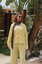 Butter Yellow Tie Set