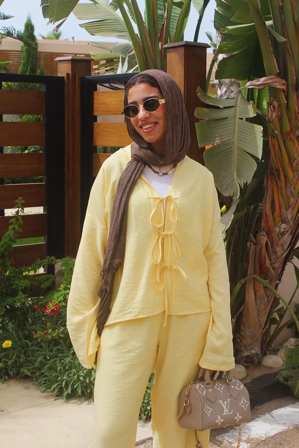 Butter Yellow Tie Set