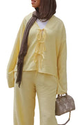 Butter Yellow Tie Set