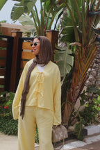 Butter Yellow Tie Set