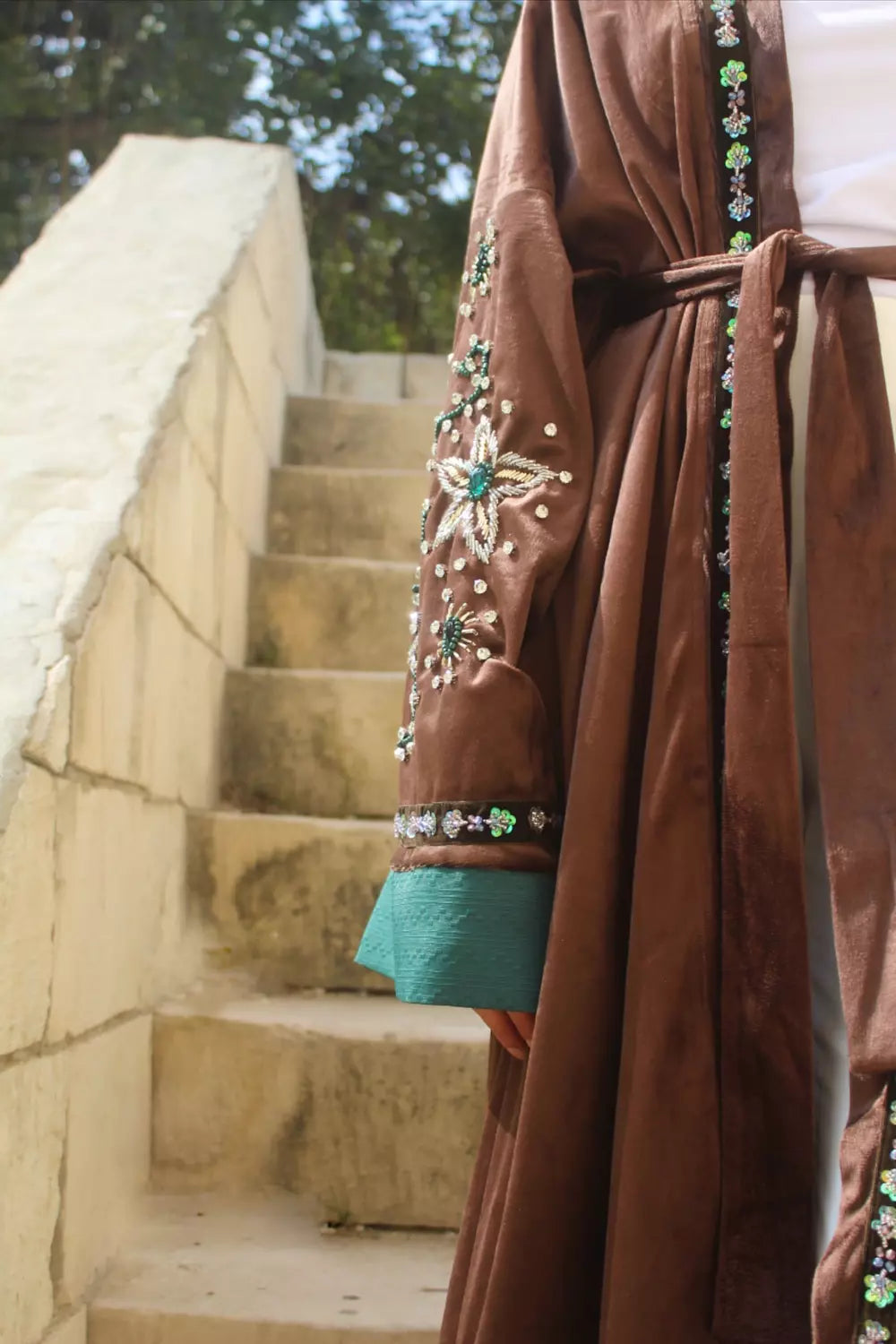 Emerald Abaya Kaftan