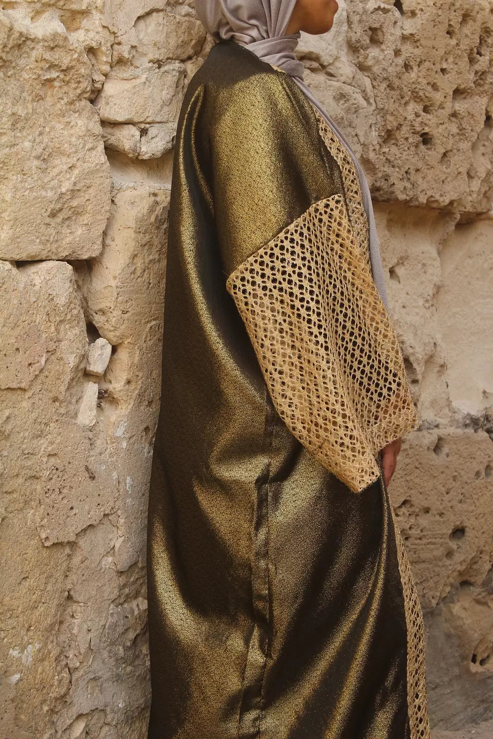 Bronze Abaya Kaftan