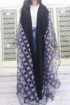 Butterfly Lilac Abaya Kaftan