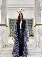 Butterfly Lilac Abaya Kaftan