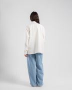 The Mandarin Top in White