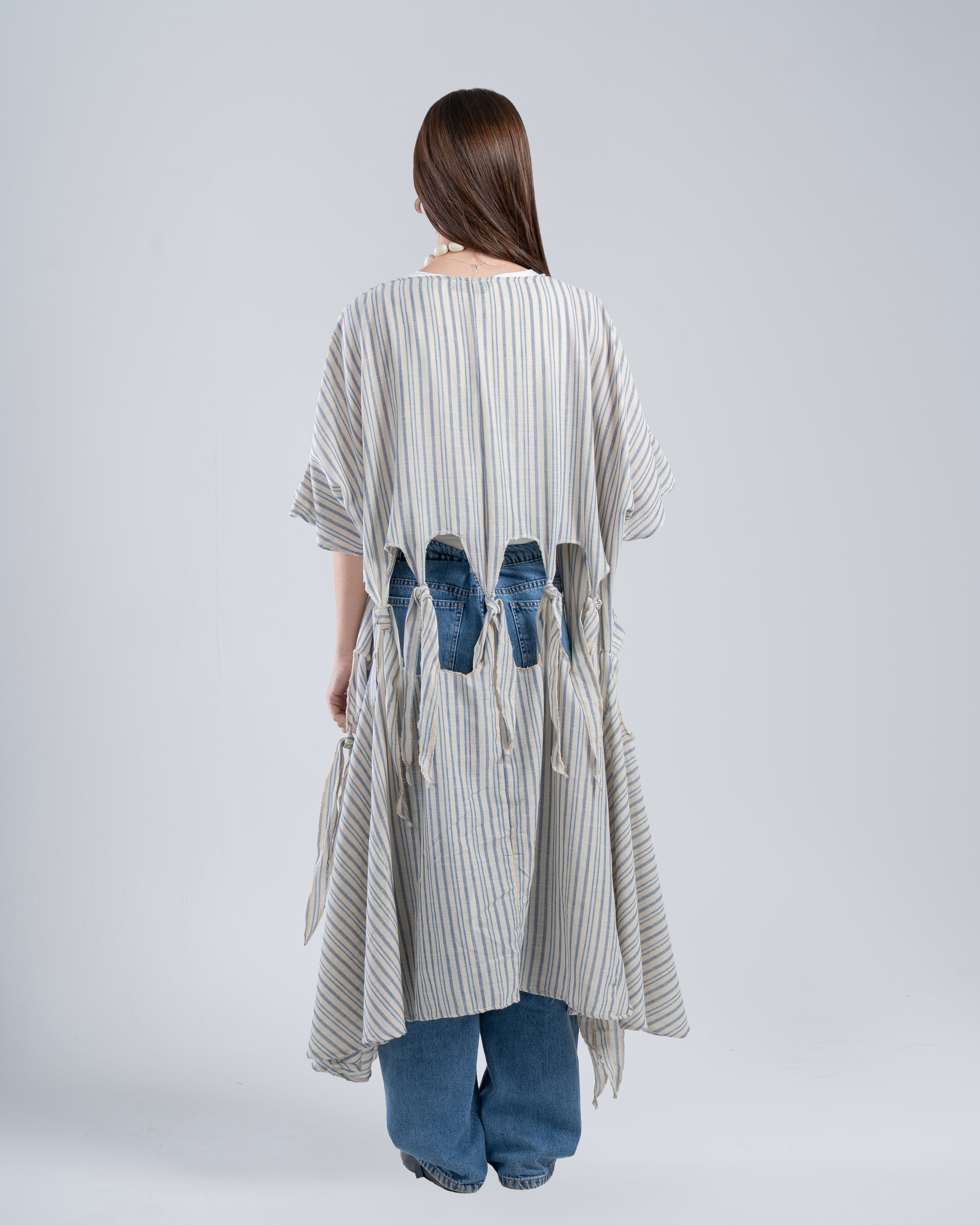 The Knots Cardigan in Blue