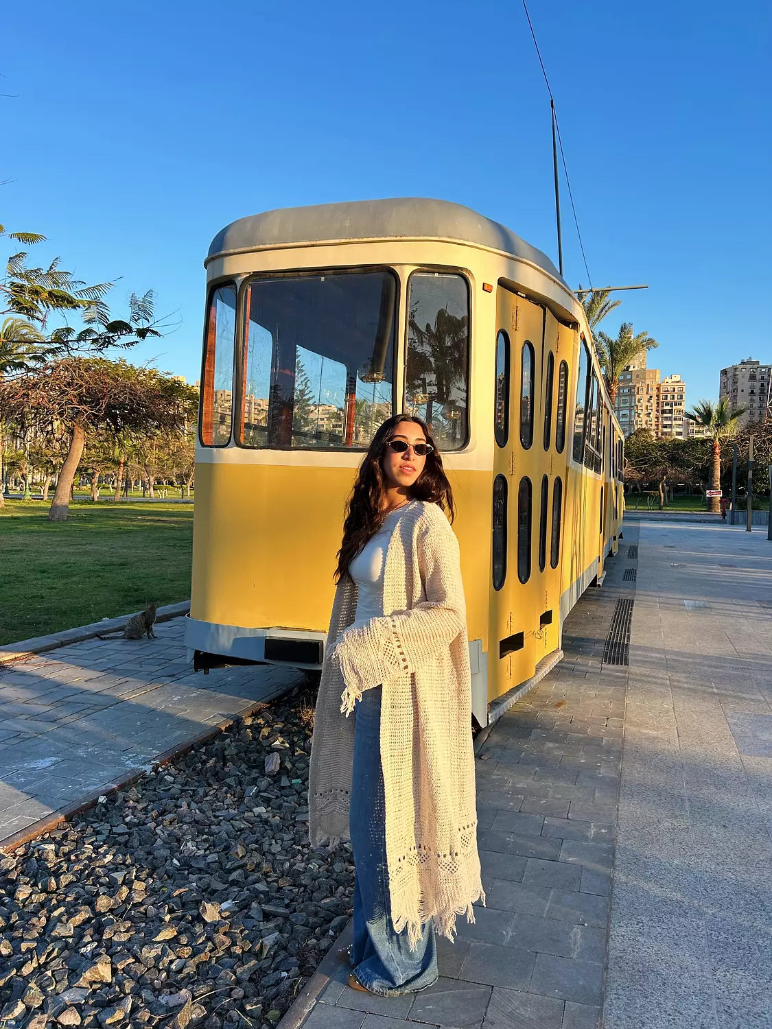 Long Crochet Cardigan