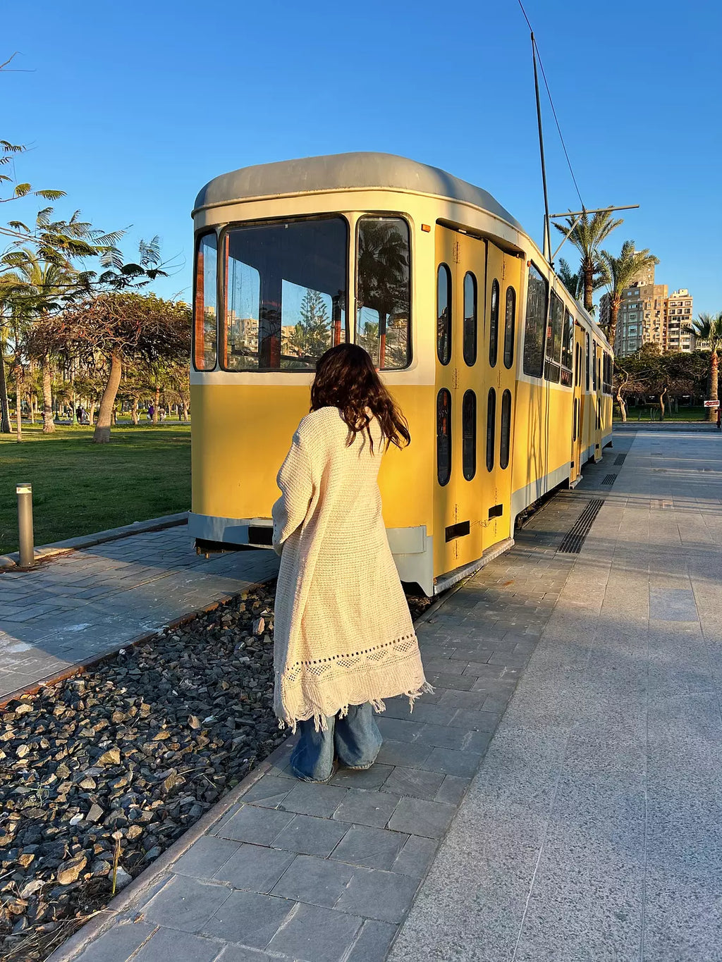 Long Crochet Cardigan